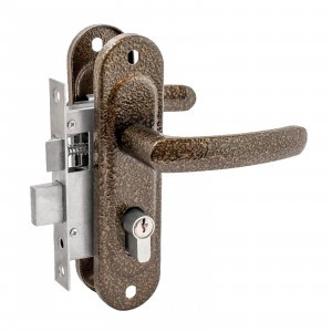 Д-град Зенит ЗВ4-50.02 бронза Замок врезной с/руч15)