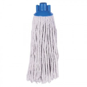 Насадка МОП веревочн. д/швабры, крепл. еврорезьба, хлопок, ворс 31 см, 220 г, ЛАЙМА "Бюджет", 603789