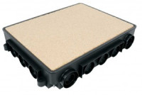 EKF  Коробка напольная под лючок C-Line 12 cl-knl-12