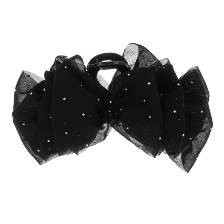 Краб-бант для волос, тм ЮНИLOOK, 13см, акрил, 2 цвета, #19