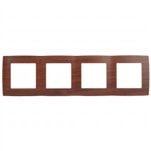 ЭРА 12 рамка СУ 4 мест. вишня, 12-5004-08 2381