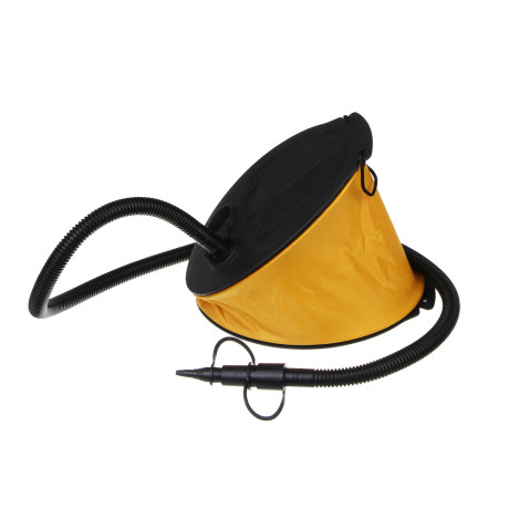 Насос ножной, тм BY SPORT, объём 3л, 22см, 3 насадки в комплекте, РР