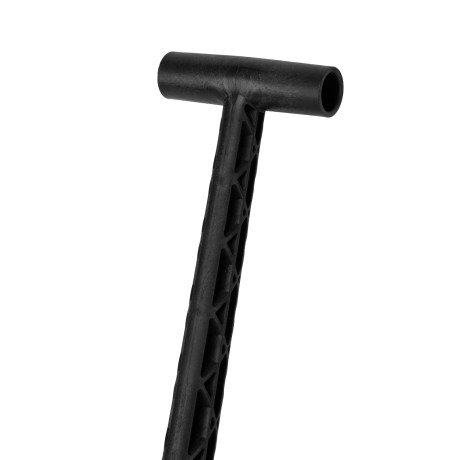 Лопата универсальная алюминиевая, 205 х 280 х 640 мм, пластиковый черенок, Сибртех