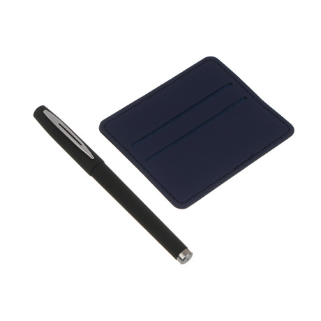 Набор подарочный тм LADECOR картхолдер, ручка, искусственная кожа, пластик, 3 вида