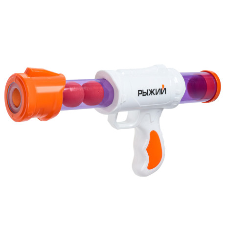 ИГРОЛЕНД Рыжий Ружье 32см, с мягкими пулями, ABS, EVA