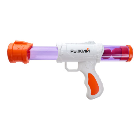 ИГРОЛЕНД Рыжий Ружье 32см, с мягкими пулями, ABS, EVA