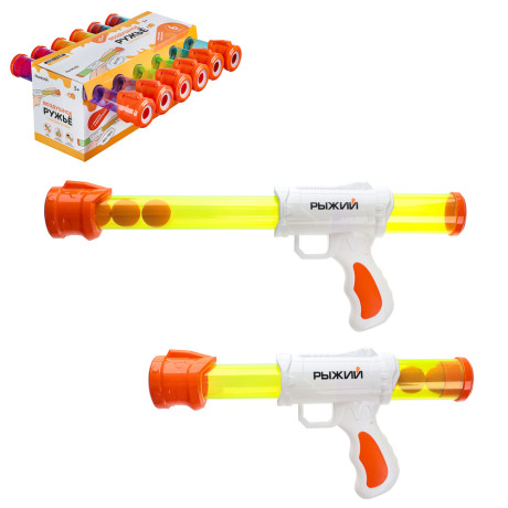 ИГРОЛЕНД Рыжий Ружье 32см, с мягкими пулями, ABS, EVA