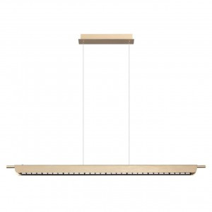 ODEON LIGHT 7018/40LA HIGHTECH ODL25 283 св-к подвес. 2K-4K-6K мет./акрил п/латунь брашинг IP20 40W