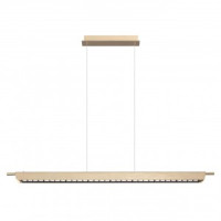 ODEON LIGHT 7018/40LA HIGHTECH ODL25 283 св-к подвес. 2K-4K-6K мет./акрил п/латунь брашинг IP20 40W