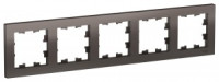 Systeme Electric AtlasDesign рамка СУ 5 мест. мокко ATN000605 (5!)