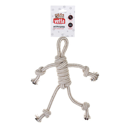 VETTA Игрушка для домашних животных, хлопок, 33х4 см