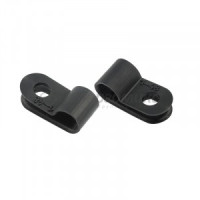 REXANT скоба под винт нейлон 6.6 5 мм, черная (упак. 50 шт.) (10!) 07-4405-1