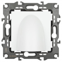 ЭРА 12 мех. вывод кабеля 12-6003-01М белый матовый