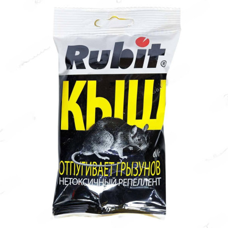 РУБИТ КЫШ репеллент от грызунов 80г  х50