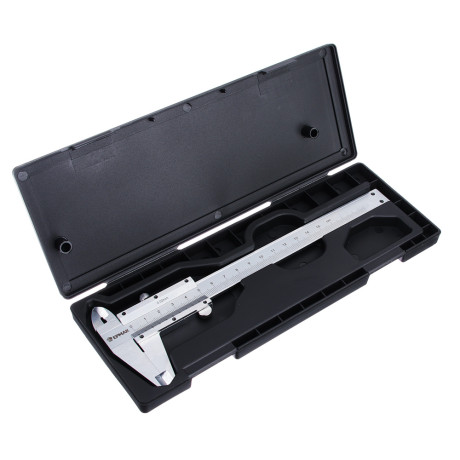 ЕРМАК Штангенциркуль стальной 150мм, ШЦ-I-150-0,02-1, футляр пластик