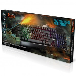 Клавиатура игровая Smartbuy RUSH Armor 310 USB черная (SBK-310G-K)/20