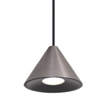 WOLTA св-к подвесной BELLO под лампу GU10 черный/серый D115x84 IP20 WSL-GU10/P08CH