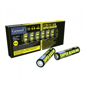 Э/п General LR03/286 ALKALINE (ААА) GBAT-LR03 (уп. 10 шт) 10/960 800576