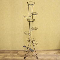 Подставка для цветов &quot;Вышка Классика 9&quot; медная