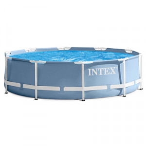 INTEX Бассейн каркасный призматический (фильтр-насос), 3,66м x 76см, 26712NP