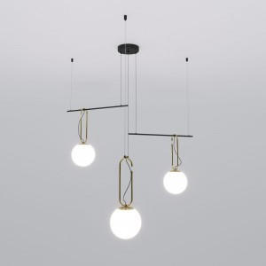 EUROSVET св-к подвес. 3x40W 970x970x1500 черный матовый 70143/3 RICHE a060839