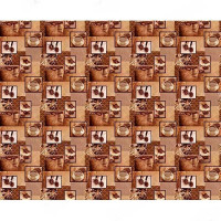 Клеенка н/о 135*20  ПЕРФЕКТ 526/10 (кофе, кор.)Тверь