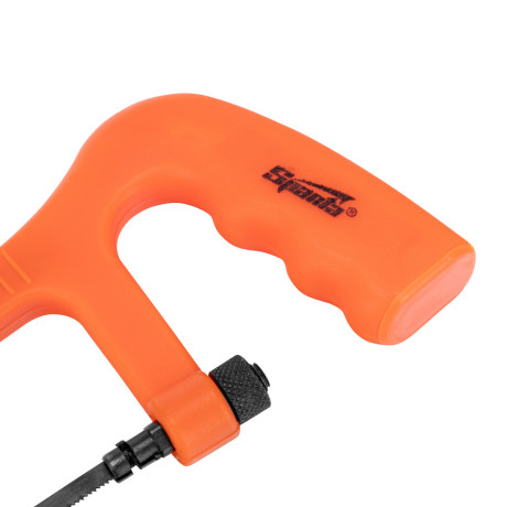 Ножовка по металлу, 150 мм, пластмассовая ручка, хромированная Sparta