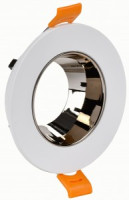 IEK св-к 4106 встр. поворотн. GU10 белый/шокол. пласт.