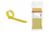 TDM Хомут-липучка ХЛ 12х135мм желтый (уп.20шт, цена за уп.) (10!) SQ0515-0717