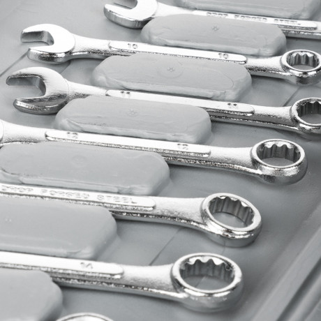 ЕРМАК Набор инструментов 63 предмета, универсальный, 1/2" и 1/4"