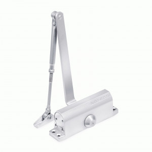 Доводчик дверной NOTEDO DC-080 DA SILVER 60-100 кг сереб. (10)