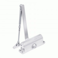 Доводчик дверной NOTEDO DC-080 DA SILVER 60-100 кг сереб. (10)