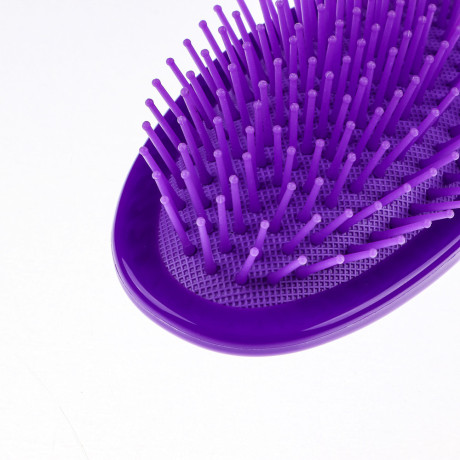 Расческа массажная тм ЮНИLOOK, пластик, 22х7см, 6 цветов