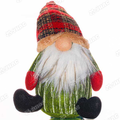 Фигура новогодняя интерьерная MY82002 Гном-домовой 30см (150)