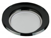 ЭРА DK80 BK св-к встр. под лампу GX53, 220V,13W, черный 5174