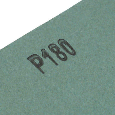 Шлифлист на бумажной основе, P 180, 230 х 280 мм, 10 шт, влагостойкий Сибртех