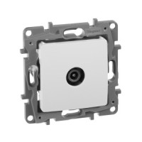 IEK ETIKA Plus мех. роз. TV СУ 1 мест. бел. (оконечная, RG6, 5dB) 672265