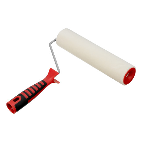 Валик "Велюр" с двухкомпонентной ручкой, 250 мм, ворс 4 мм, D 48 мм, D ручки 6 мм, шерсть Matrix