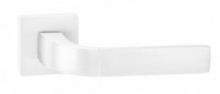 Ручка дверная компл.квадрат.основ. PUERTO Пиньолата матовый супер белый INAL 536-03 MSW