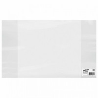 Обложка ПВХ д/дневников, учебников младших классов, ЮНЛАНДИЯ, 180 мкм, 225х355 мм, штрих-код, 229320