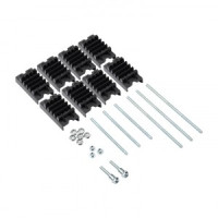 EKF Шинодержатель наборный 4Пх3х10 мм PROxima BSK4P3X10