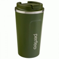 Термокружка Perfeo 0,5л, зеленый PF_C3729