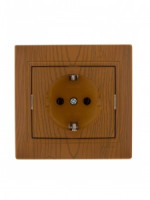 Lezard Мира роз. СУ 1 мест. 16А ольха (земля, керамика, корпус PC) 701-0701-122