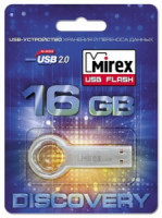 Флэш-диск USB 16GB Mirex ROUND KEY (ecopack)