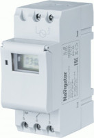 Navigator таймер розетка, недельный, электронный, акк1150ч, шаг 1мин, 16А, на DIN-рейку NTR-E-D01-GR