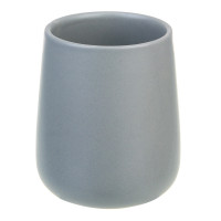 VETTA Стакан для ванной комнаты, 400 мл, 10,4x9x9 см, керамика, &quot;Космос&quot;, серый
