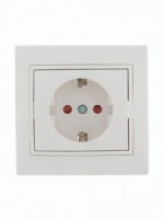 Lezard Мира роз. СУ 1 мест. 16А бел. (земля, ПБТ, шторки, корпус PC) 701-0202-124B