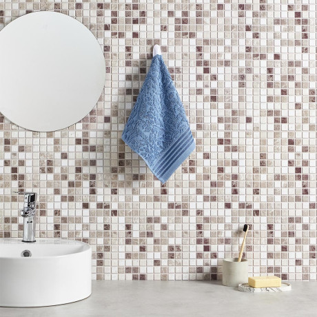 PROVANCE Нэви Полотенце махровое, 100% хлопок, 30х50см, 500гр/м, синий