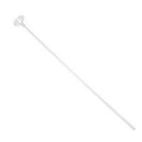 Набор трубочек с зажимом для шарика, 5шт. пластик, 0,5х3,8х41см