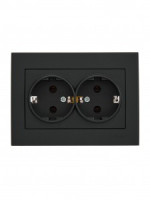 Lezard RAIN роз. СУ 2 мест. черный бархат (земля, керамика) 703-4242-127